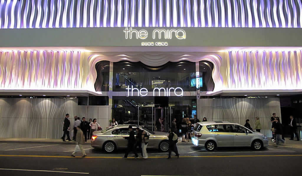 The Mira Hong Kong Hotel entrance